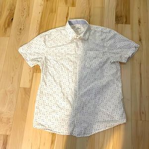White Short Sleeve Button Down - Ben Sherman